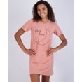 thumbnail image 2 of 3 Pack: Women's Printed Nightshirt Short Sleeve Ultra-Soft Nightgown Sleep Dress (Available In Plus Size), 2 of 5