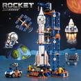 thumbnail image 2 of Kit de construcción de cohete modelo kececo de 1065 piezas, transbordador espacial, 2 of 6