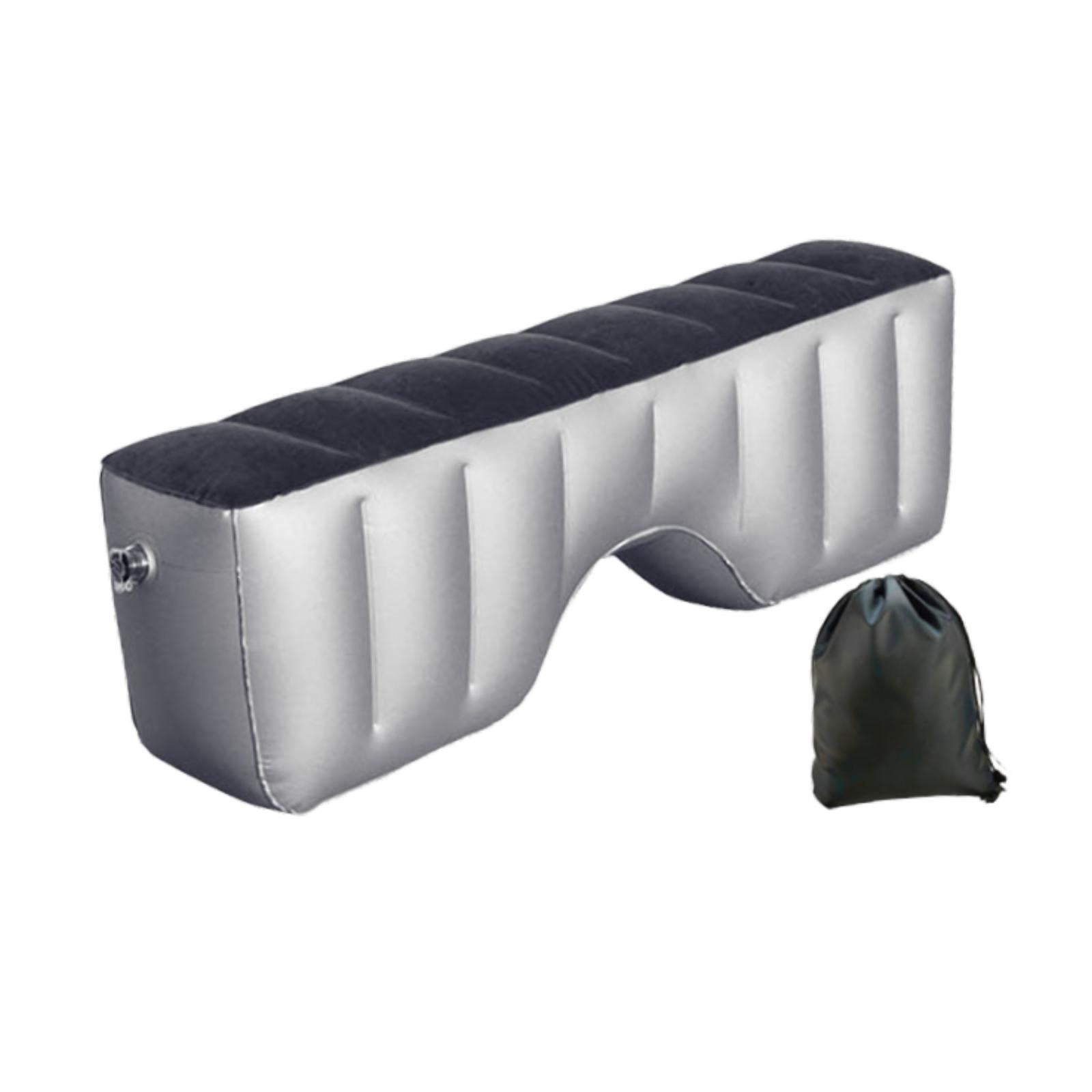 Inflatable Car Air Travel Mattress Back Seat Bed Portable PVC Flocking Sleeping Pad for Family Travel