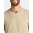 thumbnail image 4 of George Men's and Big Men's Lightweight V-Neck Tee with Short Sleeves, Sizes XS-3XL, 4 of 5