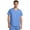 01-Blue, variant on Men's V-Neck Scurbs Top Traditional fit with Pockets, Ultra Soft, Durable, Fade Resistant, 2-Way Stretch Fabric M 01-White