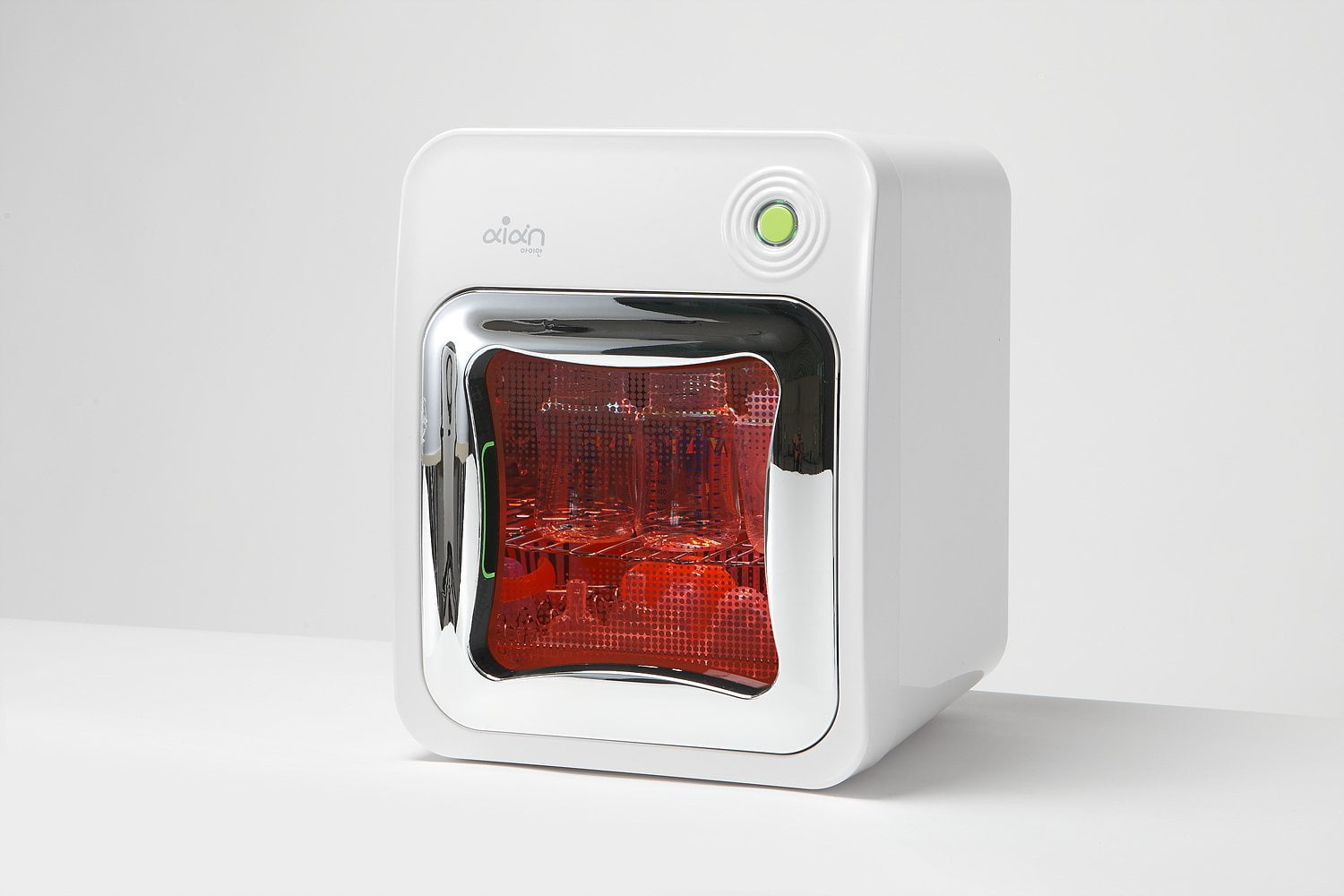 Aian Sterilizer & Dryer - Mom Loves Aian for Fast, Simple, and Easy Operation (Chrome)