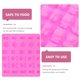thumbnail image 3 of UPOUART Para Y Chocolates Con Silicona Premium Color Rosa Y Animal, 3 of 7