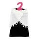 thumbnail image 2 of Vestido de Moda + Chal Blanco + Suspensión de Ropa para 18 Pulgadas Americana Muchacha Doll Sunnimix Mantón de la felpa de las muñecas, 2 of 7