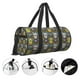 thumbnail image 3 of Fotbe Sugar Skulls Bolsa Deportiva de Lona Plegable con Estampado, Bolsa de Gimnasio con Bolsillo Seco/Húmedo, Bolsa de Viaje Ultraligera de Gran Capacidad, 3 of 6