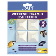 Api Weekend Pyramid Fish Feeder 3 Day 4 Count Pack Walmart