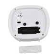 thumbnail image 3 of MYG Alarm Clock,Battery Operated Quartz Alarm Clock Night Light No Tick Silent Bedside Clocks-White, 3 of 9