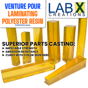 VP PREMIUM 5 Gallon POLYESTER RESIN +MEKP (Laminating fiberglass, biaxle, cloth)