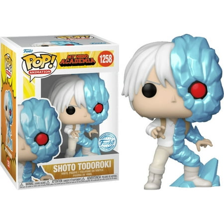 funko pop! animation: my hero academia - ice shoto todoroki special edition multicolor vinyl figure #1258 (common)