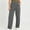 Gray women's corduroy pants a1, variant on Women's Corduroy Straight Leg Trousers High Waisted Loose Casual Pants with Pockets Everyday Long Pants Vacation Travel Outfits, Khaki L