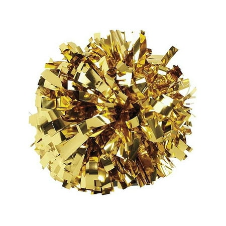Pizzazz Metallic Gold Cheer Single Pom Pom