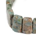 thumbnail image 4 of Assembled Natural Shoushan Stone/Larderite Beads Strands Rectangle 20x10.5x5.5mm Hole: 1.1mm 20pcs/strand 8.15 inch(20.7cm), 4 of 5