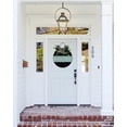 thumbnail image 2 of Beach House Door Sign Home Decor Round Wood Wreaths Wall Hanging Sign Farmhouse Porch Sign Front Door Decoration for Housewarming Gift All Seasons Holiday,11In, 2 of 5
