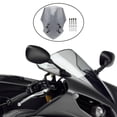 thumbnail image 3 of Deflectores de parabrisas delantero Cola Accesorios de motocicleta 14-20 gris, 3 of 4
