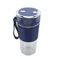 thumbnail image 4 of Taza exprimidora eléctrica, batería de 300ml, 1200mAh, operación con 1 tecla, carga USB, licuadora portátil de mano para oficina, hogar, viajes, azul, 4 of 14