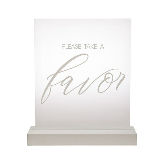 Favor Tabletop Sign