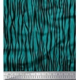 thumbnail image 1 of Soimoi Green Velvet Fabric Wild Animal Skin Print Fabric by The Yard 58 Inch Wide, 1 of 1