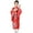 Red, variant on Skymirror 1 Set Japanese Kimono Vibrant Cherry Blossom Print Easy to Wear Cosplay School Performances Kimono for Girls