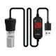 thumbnail image 1 of Aquarium Heater Adjustable Submersible Fish Tank Heater 25W Digital Display External Temperature Controller 18-34C, 1 of 5