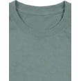 thumbnail image 2 of 5.8oz Mid-Weight Pigment Dyed Unisex Short Sleeve Crewneck Tee 100% Combed Cotton Shirt Decorator Blanks Style 400, 2 of 2