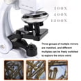 thumbnail image 3 of Children's Microscope Suit With Mobile Phone Holder Simulation 1200 Times Microscope Science And Education Toys Microscope Kit, 3 of 7