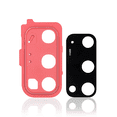 thumbnail image 2 of Replacement Back Camera Lens With Cover Bezel Ring Compatible For Samsung Galaxy S20 / S20 5G (Red), 2 of 6