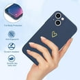 thumbnail image 2 of for iPhone 13 Case Cute Slim Shockproof Phone Case with Wireless Charging Support and Protection, Navy Blue, 2 of 14