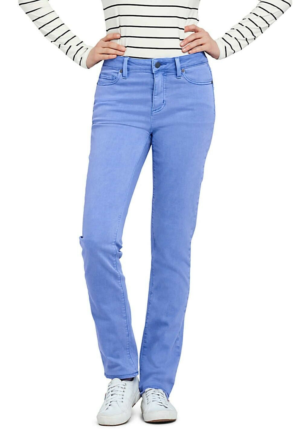 lands end mid rise straight jean