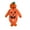 Orange, variant on nfant Newborn Baby Boys Girls Halloween Pumpkin Hooded Romper 6M 12M 18M 24MOne Piece Full Zip Footed Jumpsuit Warm Outwear
