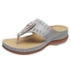 thumbnail image 2 of Zapatillas de cuña cómodas de verano para mujer, sandalias de playa informales de fondo grueso Wmkox8yii  ytu7007, 2 of 8