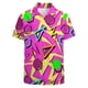 thumbnail image 3 of Camisa hawaiana de playa con estampado 3D para hombre, divertida camisa de fiesta con gráficos retro, blusa abotonada de manga corta para hombre, ropa Y2k, 3 of 5