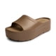 thumbnail image 1 of Sandalias con plataforma Lemon Jelly Sunny para mujer, color bronce, talla 40-41, 1 of 8