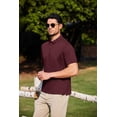 thumbnail image 4 of COOFANDY Polo Shirts for Men Short Sleeve Performance Collared Work Golf Shirts Dry Fit Pique Polos Summer Tactical Polo Shirts, 4 of 7