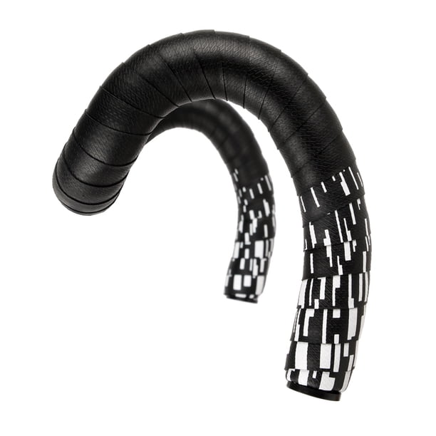 Yuarrent Cinta elástica para manillar de bicicleta Ciclismo blanco negro Yuarrent OD001382-01B