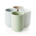 thumbnail image 6 of Masteelf PP Tooth Mug Tumbler Cups Creative Japanese Style Home Bathroom Cups (White), 6 of 8