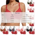 thumbnail image 2 of Gytharion 2PC Women's Push Up Bras Solid Color Adjustable Straps Padded Bras Supportive Everyday Underwire Bras, 2 of 8