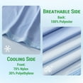 thumbnail image 6 of GOGREEN Cooled Blanket, Double Sided Summer Cool Blanket Q-MAX>0.5, Ultra Soft Arc Chill Cooling Blanket for Hot Sleepers Night Sweats, 6 of 8