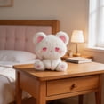 thumbnail image 4 of Sleeping Cat Plush Stuffed Animal With Embroidered Face, Ultra-Soft Plush Toy, Cute Kitten Style Decor, 6.3 Inch Comfort Companion, Bedroom Decor Gift, 4 of 9