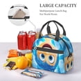 thumbnail image 5 of Lsque inside out 2 Pattern Lunch Bag ,Insulated Lunch Box, Small Leakproof Cooler Food Lunch Containers Reusable High Capacity Lunch Tote Bags, 5 of 7