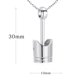 thumbnail image 3 of Piezas de collar de urna de cremación de acero inoxidable para hombres, joyería conmemorativa, collar de urna de pistón de Motor para cenizas, recuerdo de cenizas humanas/mascotas, 3 of 5