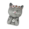 thumbnail image 3 of Maceta de cerámica perfecl forma de animal gato para plantas, 3 of 8