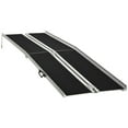 thumbnail image 7 of Resenkos 10' Skidproof Portable Wheelchair Ramp For Home, Steps, Doorways, Carpeted Foldable Handicap Ramp, Threshold Ramp, 7 of 7