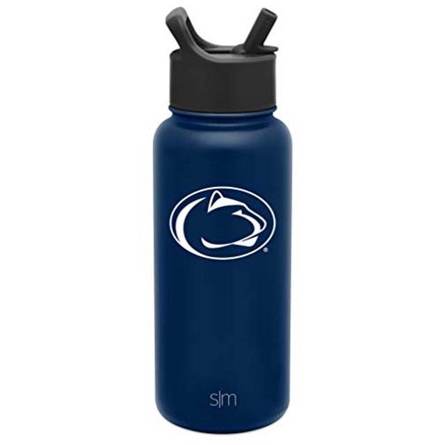 Botella de agua Simple Modern de la NCAA Penn State, 950 ml, con aislamiento