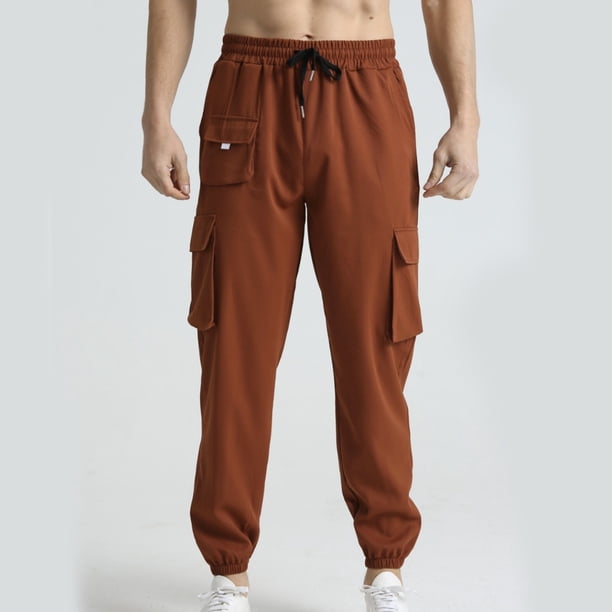 Pantalones largos para hombre, moda de primavera e invierno, pantalones deportivos casuales, pantalones para hombre
