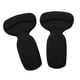 thumbnail image 1 of 2 piezas de almohadillas cómodas para el talón, almohadillas para los pies, pegatinas traseras, insertos para el talón, talón del pie Negro, 1 of 3