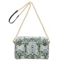 thumbnail image 2 of FORMRS Women Crossbody Purse with Chain Strap Vegan Leather Shoulder Handbag, Blue Blossom, 2 of 7
