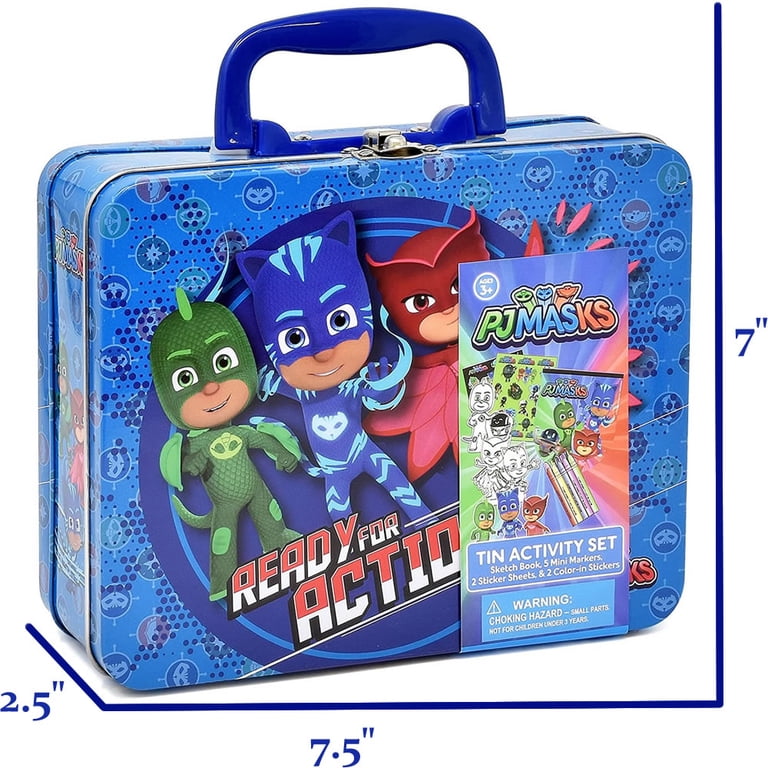 PJ Masks Tin Activity Set - Walmart.com
