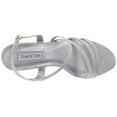 thumbnail image 4 of Touch Ups Womens Paige Open Toe Special Occasion, Silver Shimmer, Size 8.5, 4 of 5