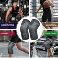thumbnail image 5 of 2 rodilleras de rótula y ligamento, rodillera de compresión, rodillera elástica antideslizante y transpirable para correr, senderismo, crossfit, danza y recuperación de lesiones(L) Excelente Rendimiento ER012313WZ, 5 of 5