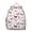 Pink-30, variant on Cartoon Puppy Pattern Student Backpack – Cute Dog Paw Print with Bone and Tail Design, Artistic Watercolor Style for School